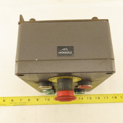 10" x 6" x 3" Push Button Control Box Prewired 600V