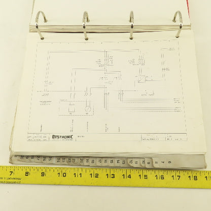 Bystronic Byspeed 3015-2 BTL 4000 Resonator Electrical Schematic Prints Book