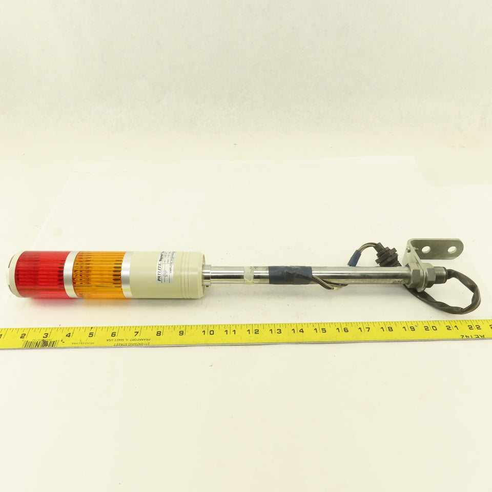 Patlite STP Signal Tower Red/Amber 100V 110V Bulb 15W