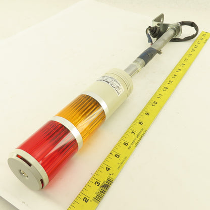 Patlite STP Signal Tower Red/Amber 100V 110V Bulb 15W