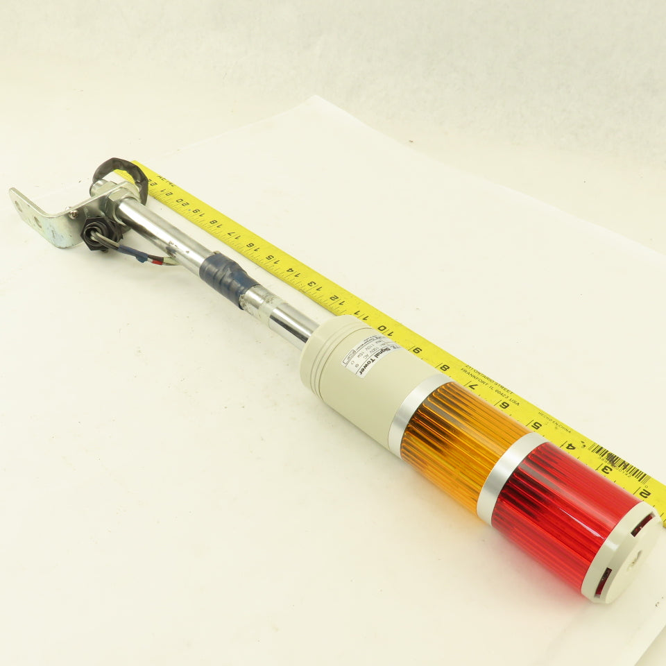 Patlite STP Signal Tower Red/Amber 100V 110V Bulb 15W