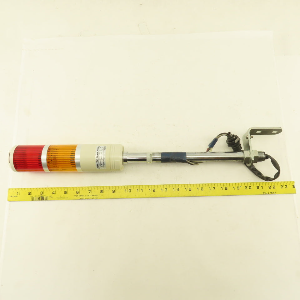 Patlite STP Signal Tower Red/Amber 100V 110V Bulb 15W