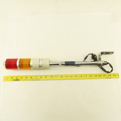 Patlite STP Signal Tower Red/Amber 100V 110V Bulb 15W