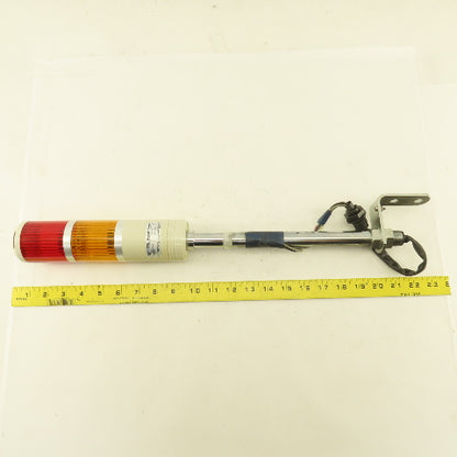 Patlite STP Signal Tower Red/Amber 100V 110V Bulb 15W