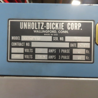 Unholtz Dickie T110 Electrodynamic Shaker W/MA250-110 Power Amplifier As Is