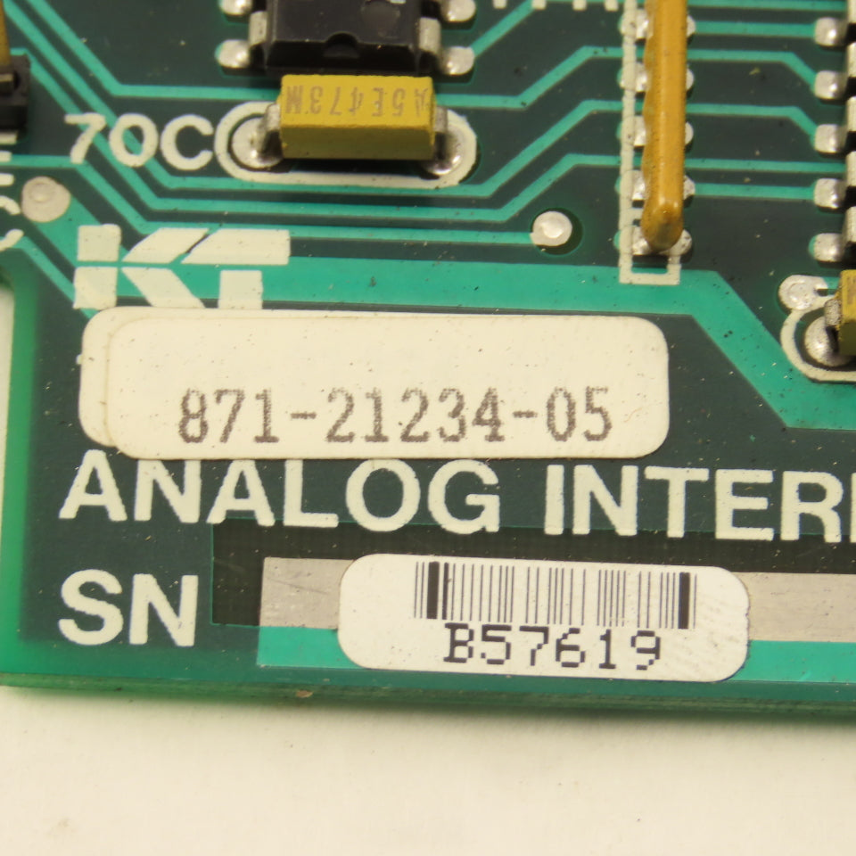 KT Kearney & Trecker 871-21234-05 Analog Interface Assembly