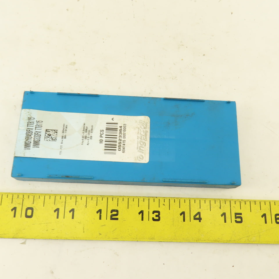 Ingersoll VNMG332FX TT8115 TIN Coated Carbide Indexing Insert 10 Pcs.