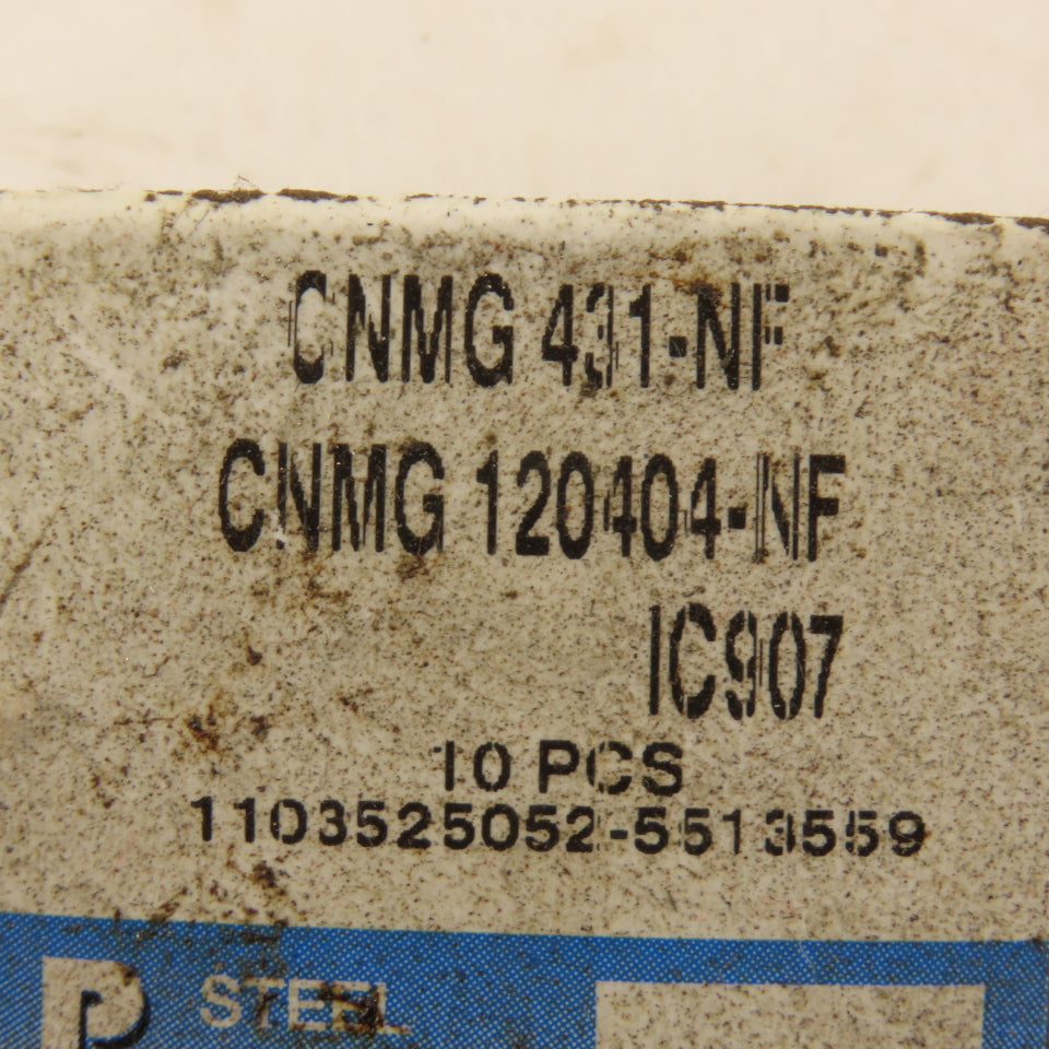 Iscar CNMG 120404-NF Carbide Indexing Insert 3 Pcs.