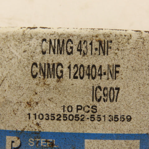 Iscar CNMG 120404-NF Carbide Indexing Insert 3 Pcs.
