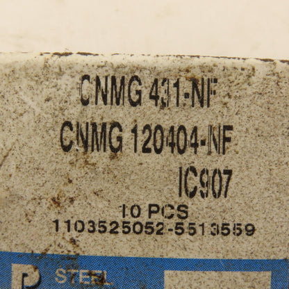 Iscar CNMG 120404-NF Carbide Indexing Insert 3 Pcs.
