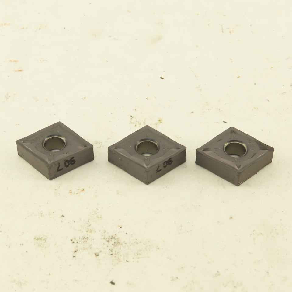 Iscar CNMG 120404-NF Carbide Indexing Insert 3 Pcs.