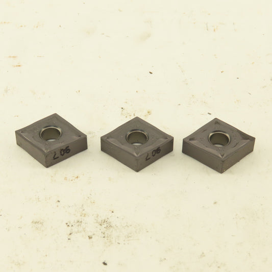 Iscar CNMG 120404-NF Carbide Indexing Insert 3 Pcs.