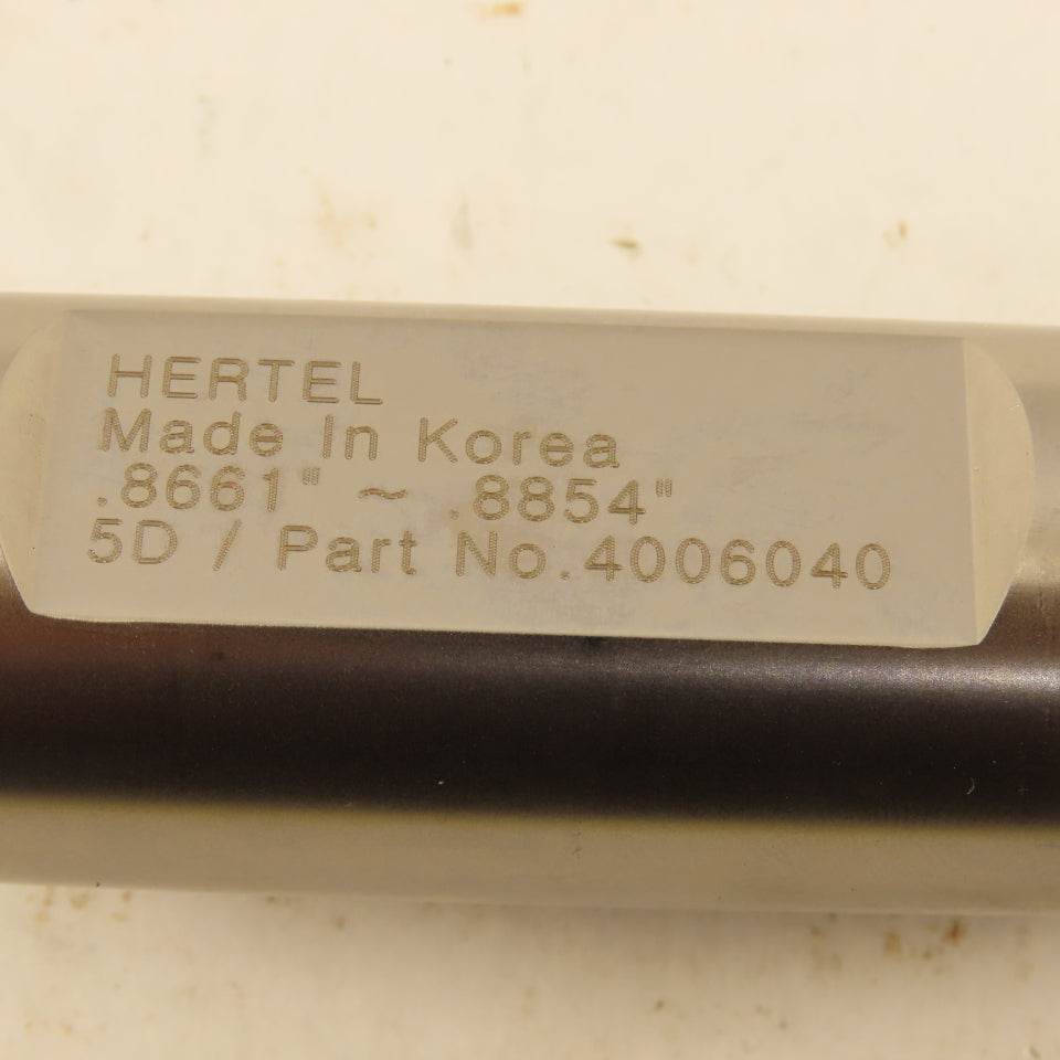Hertel 4006040 Indexing Insert Coolant Thru Boring Bar .8661"-.8854"