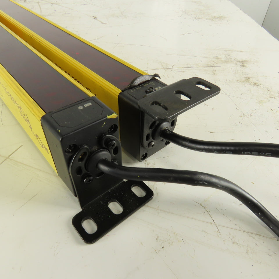STI AC494758 & AC494757 Opto Fence Transmitter & Receiver Light Curtain Set