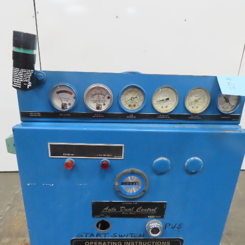 Quincy QSI 350 75Hp Rotary Screw Air Compressor Control Panel Cabinet Assembly