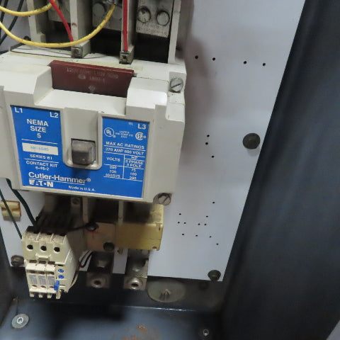 Quincy QSI 350 75Hp Rotary Screw Air Compressor Control Panel Cabinet Assembly