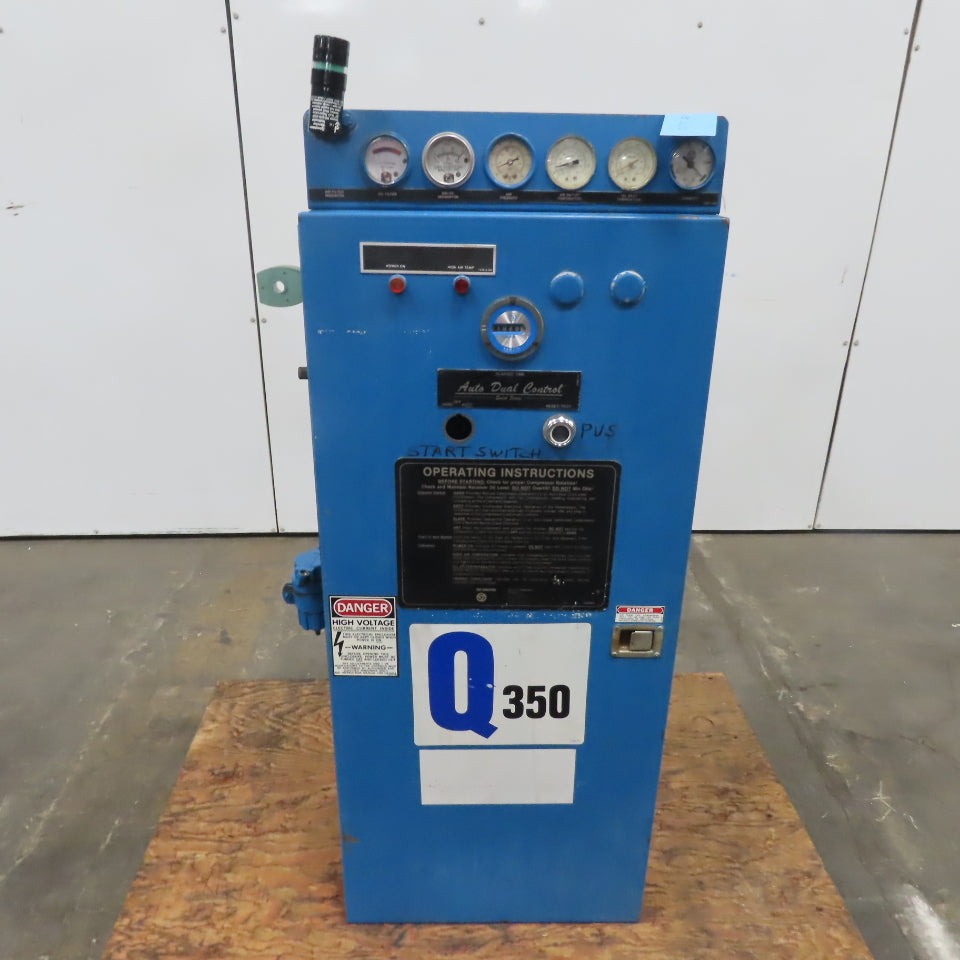 Quincy QSI 350 75Hp Rotary Screw Air Compressor Control Panel Cabinet Assembly