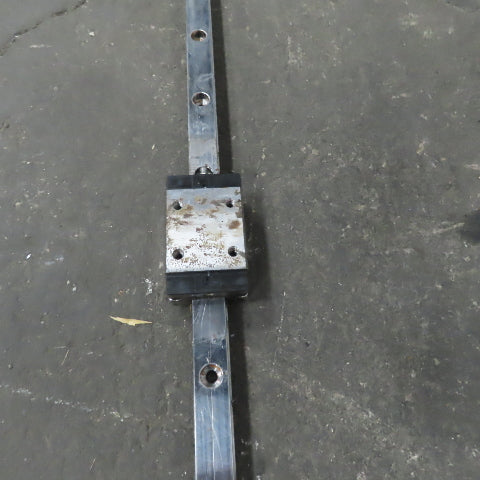Bosch Rexroth R162171420 30mm Linear Profile Rail W/2 Bearing Blocks 3660mm OAL