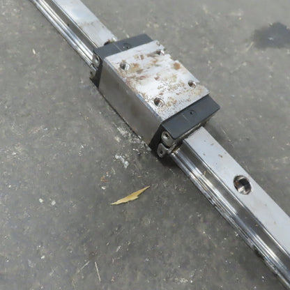 Bosch Rexroth R162171420 30mm Linear Profile Rail W/2 Bearing Blocks 3660mm OAL
