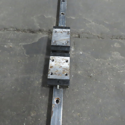 Bosch Rexroth R162171420 30mm Linear Profile Rail W/2 Bearing Blocks 3660mm OAL
