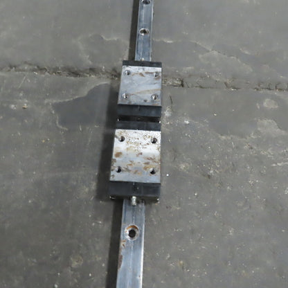 Bosch Rexroth R162171420 30mm Linear Profile Rail W/2 Bearing Blocks 3660mm OAL