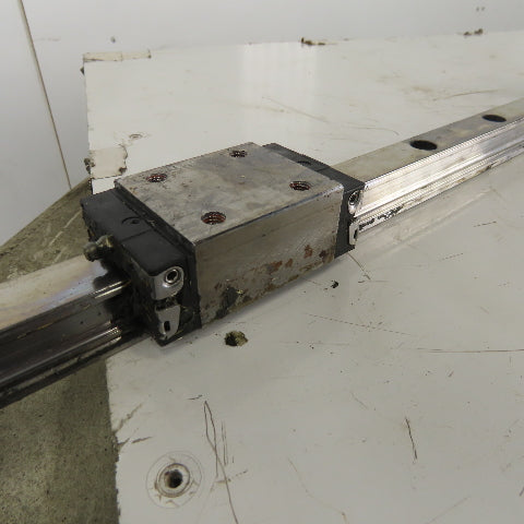 Bosch Rexroth R162171420 30mm Linear Profile Rail W/2 Bearing Blocks 2600mm OAL
