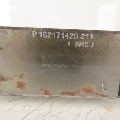 Bosch Rexroth R162171420 30mm Linear Profile Rail W/2 Bearing Blocks 1629mm OAL