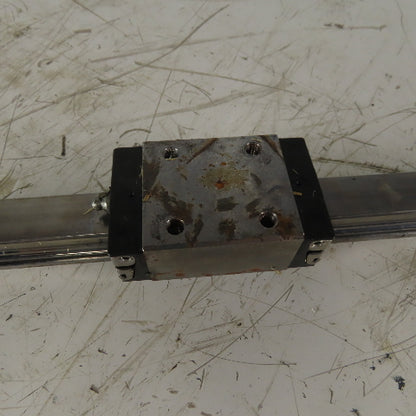 Bosch Rexroth R162171420 30mm Linear Profile Rail W/2 Bearing Blocks 1629mm OAL