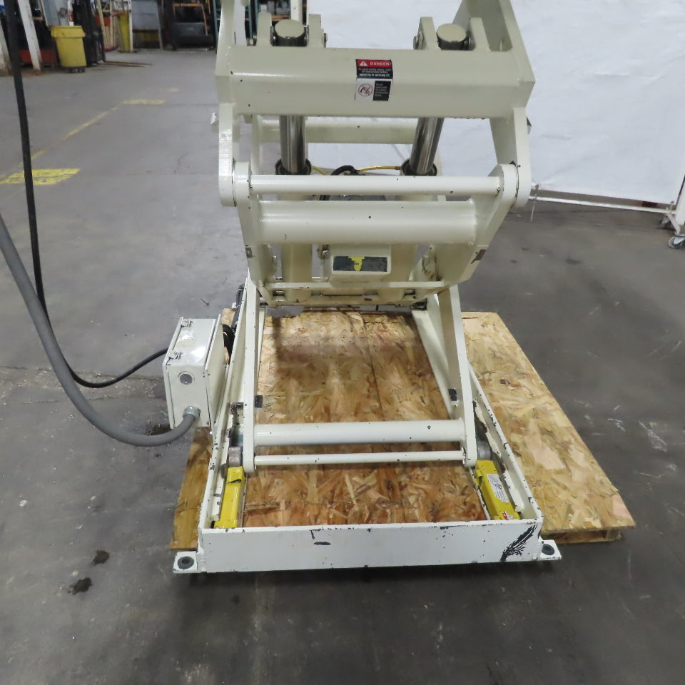 Southworth LSH560 5000lb Hydraulic Scissor Lift 60x51 Table Power Roll Table 3PH