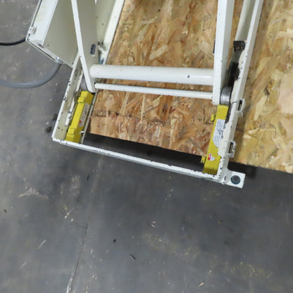 Southworth LSH560 5000lb Hydraulic Scissor Lift 60x51 Table Power Roll Table 3PH