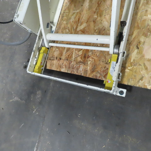 Southworth LSH560 5000lb Hydraulic Scissor Lift 60x51 Table Power Roll Table 3PH