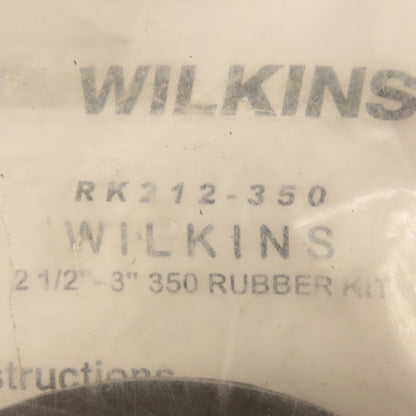 Wilkins WRK212350 2-1/2 - 3 in. Rubber Valve Repair Kit
