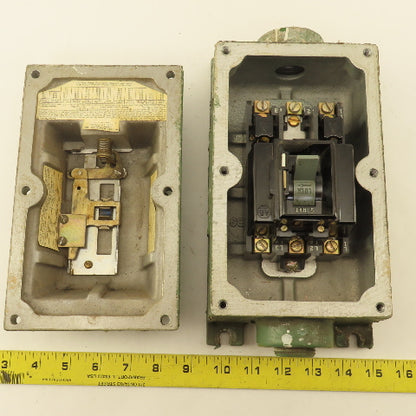 Allen Bradley 609-AEW Hazardous Location Size 0 Manual Starter