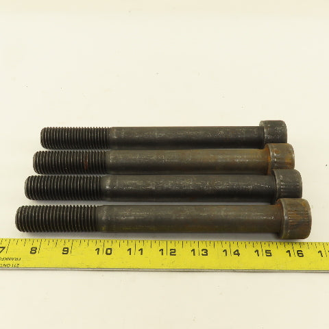 Socket Head Cap Screw 7/8-9x8-1/2" Grade 5 Lot of 4