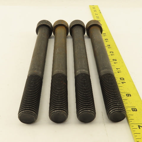Socket Head Cap Screw 7/8-9x8-1/2" Grade 5 Lot of 4