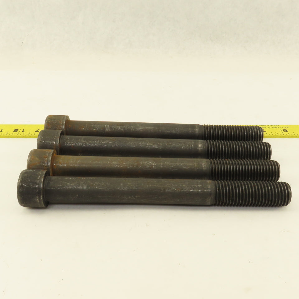 Socket Head Cap Screw 7/8-9x8-1/2" Grade 5 Lot of 4