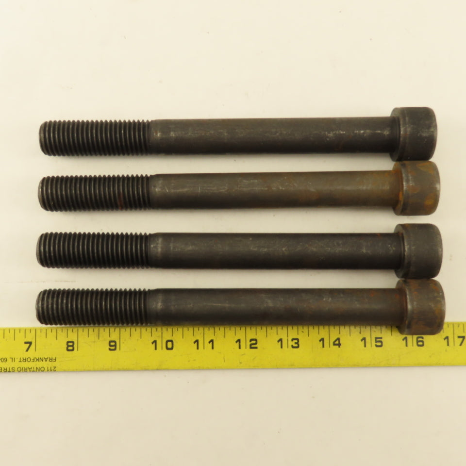 Socket Head Cap Screw 7/8-9x8-1/2" Grade 5 Lot of 4