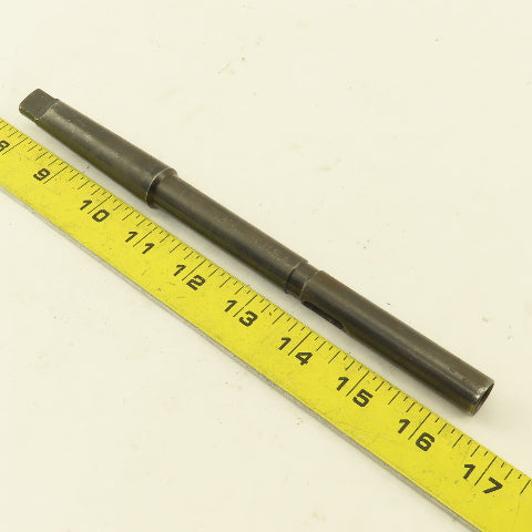 #1 x #2 MT Morse Taper Sleeve Adaptor 6" Extension 8-7/8" OAL