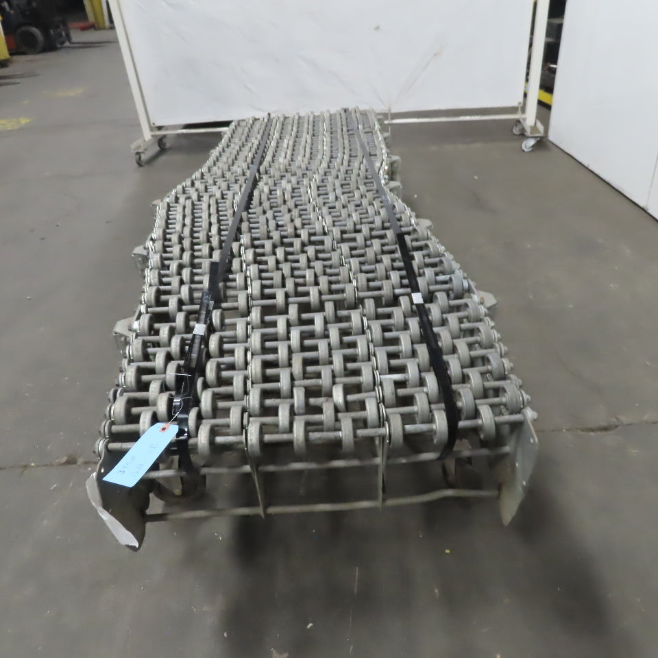Nestaflex 275 Flexible Adjustable Skatewheel Gravity Conveyor 24"Wx16'Lx21"H