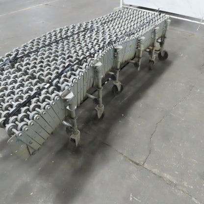 Nestaflex 275 Flexible Adjustable Skatewheel Gravity Conveyor 24"Wx16'Lx21"H