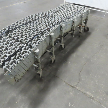 Nestaflex 275 Flexible Adjustable Skatewheel Gravity Conveyor 24"Wx16'Lx21"H