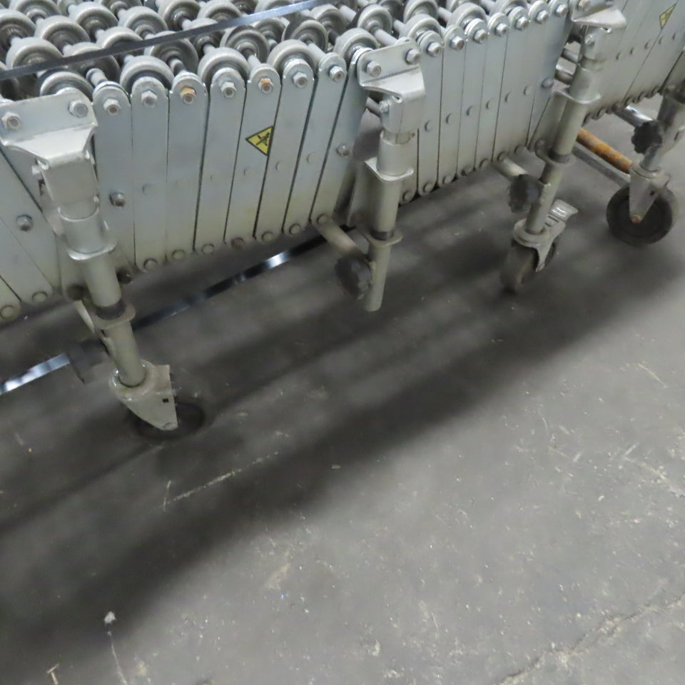 Nestaflex 275 Flexible Adjustable Skatewheel Gravity Conveyor 24"Wx16'Lx21"H