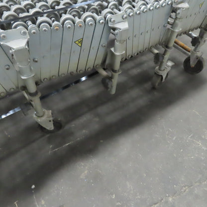 Nestaflex 275 Flexible Adjustable Skatewheel Gravity Conveyor 24"Wx16'Lx21"H