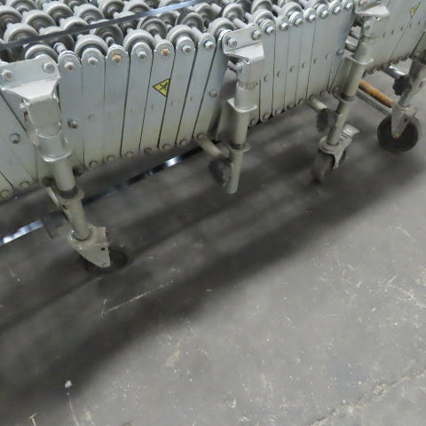 Nestaflex 275 Flexible Adjustable Skatewheel Gravity Conveyor 24"Wx16'Lx21"H