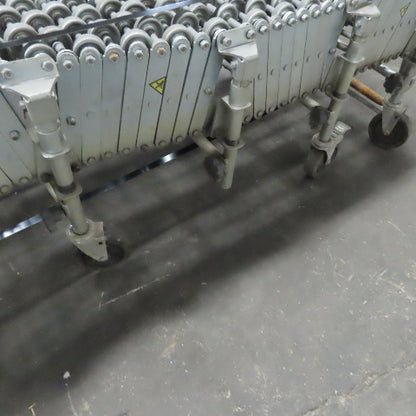 Nestaflex 275 Flexible Adjustable Skatewheel Gravity Conveyor 24"Wx16'Lx21"H