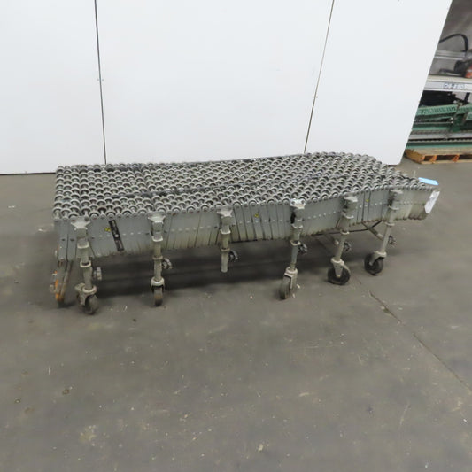 Nestaflex 275 Flexible Adjustable Skatewheel Gravity Conveyor 24"Wx16'Lx21"H