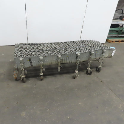 Nestaflex 275 Flexible Adjustable Skatewheel Gravity Conveyor 24"Wx16'Lx21"H