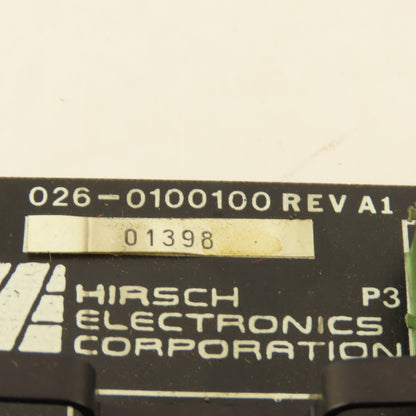 Hirsch 026-0100100 REV A1 Scramble Lock Mechanical Entry Lock Circuit Board