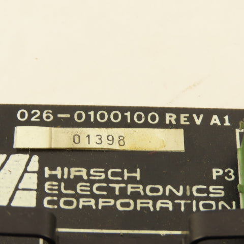 Hirsch 026-0100100 REV A1 Scramble Lock Mechanical Entry Lock Circuit Board