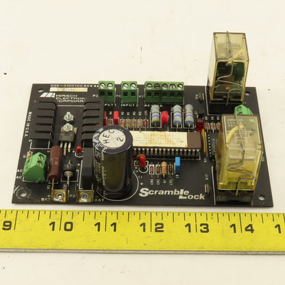 Hirsch 026-0100100 REV A1 Scramble Lock Mechanical Entry Lock Circuit Board